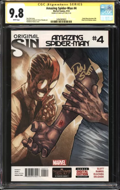 Amazing Spider-Man (2014) # 4 Signature Series CGC 9.8 NM/MT