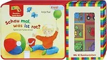 Schau mal, was ist rot?: Domino-Spiel-Buch von Flad, Antje | Buch | Zustand gut