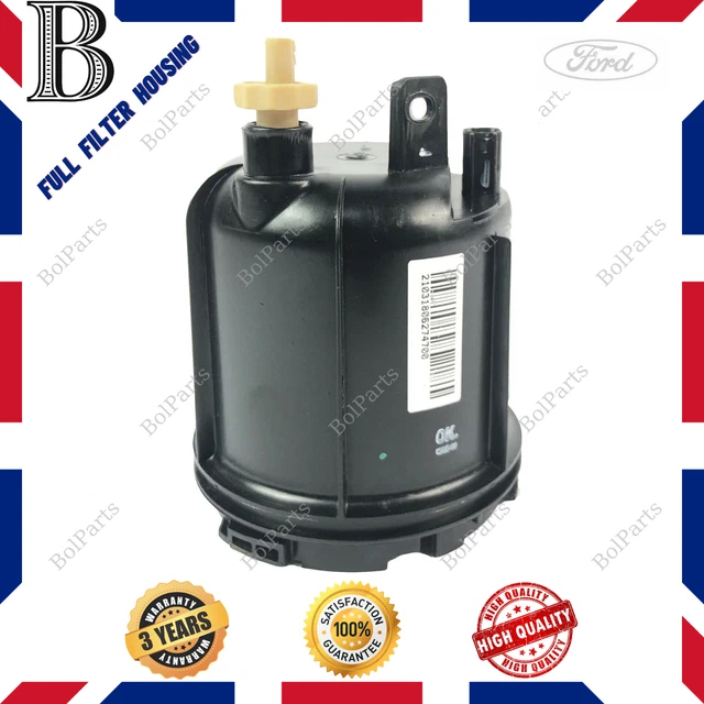 GENUINE FUEL FILTER Housing Ford Transit Mk7 Mk8 Custom 2.2 Tdci Euro 5