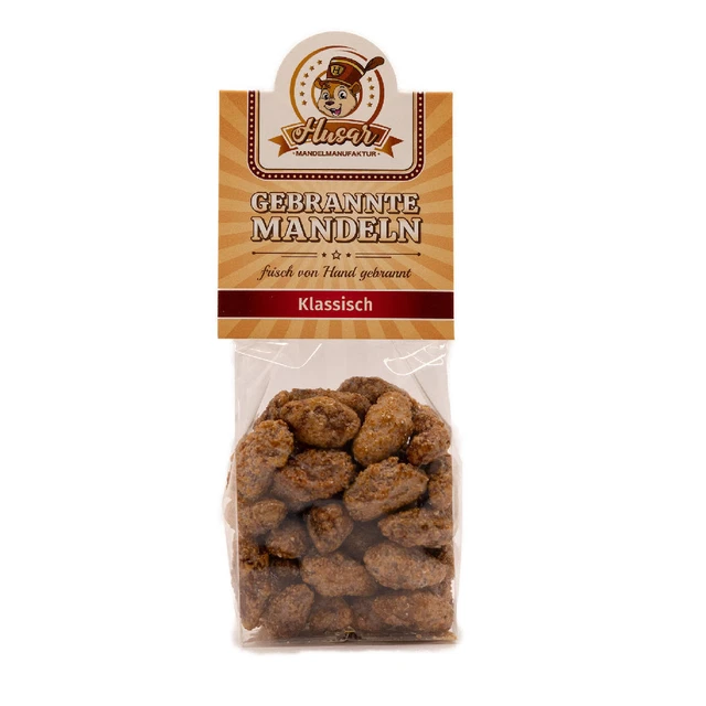Hussard Mandelmanufaktur Mignonne Amandes Grillées Classique Vegan 100g