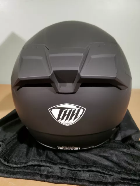 THH helmet TS-80 Flat Black medium TR#646336 3