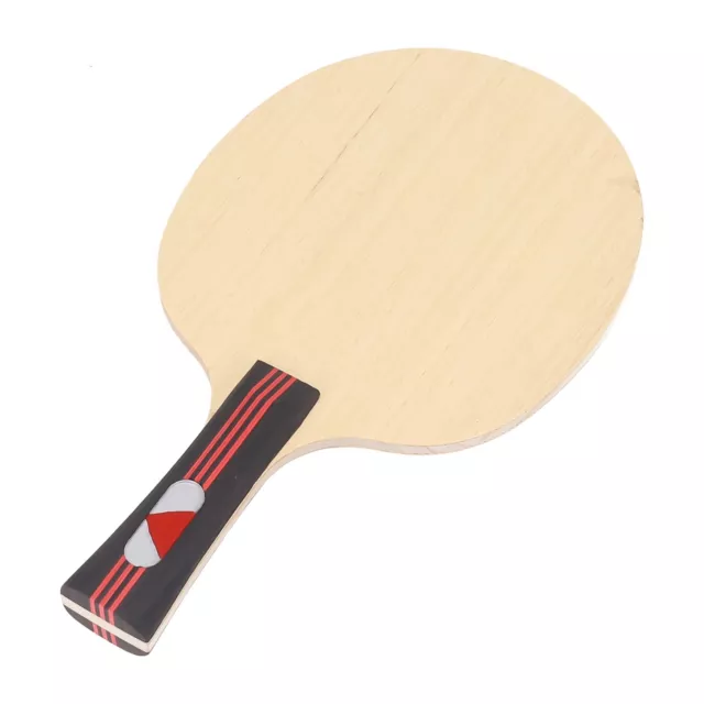 Long Handle Pure Wood Table Tennis Racket Blade for Greater Control and Power