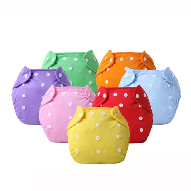 Baby kid Newborn Reusable Nappies Adjustable Diaper Washable Cloth Diaper