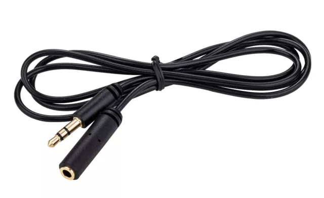 10ft 3.5mm 1/8 Stereo Audio Aux Headphone Cable Extension Cord Male Female  M/F