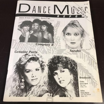 DMR DANCE MUSIC REPORT VOL.10 issue2 SANDEE etc. English version ...