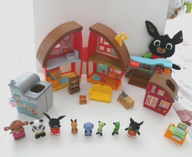 CBEEBIES BING BUNNY House Playset Shops Large Bundle Figures And cbeebies-bing-bunny-house-playset-shops-large-bundle-figures-and