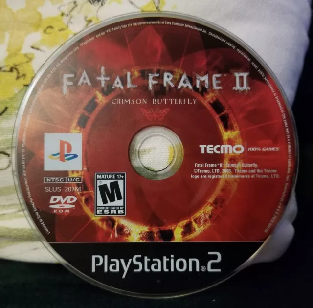 Fatal Frame 2: Crimson Butterfly PlayStation 2, 2003 PS2