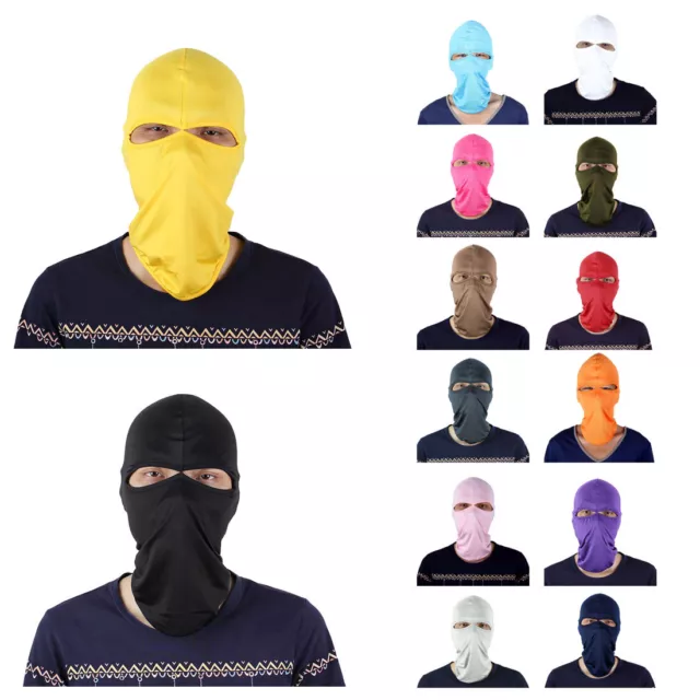 Ski Randonnée À Vélo Moto Lycra Masque Balaclava Capot Capot Cou Cap
