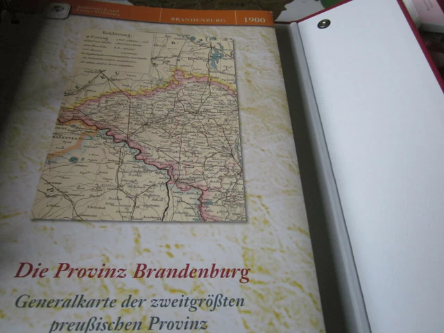 Dtsch.Geschichte in Historischen Karten 1900 Die Provinz Brandenburg