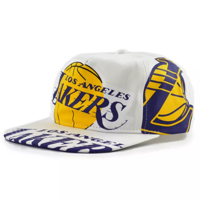 Mitchell & Ness NBA In Your Face Deadstock Cap Los Angeles Lakers white