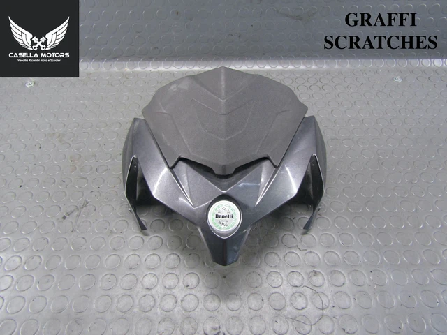 Griglia Protettiva Per Faro Anteriore Moto TRK 502 X / TRK502X – In Alluminio Nero CNC, 2018-2024, Plug-and-Play