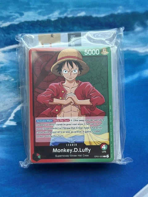 ONE PIECE WELCOME Kit Monkey D. Luffy Demo Deck (post errata) OP01-003 English EUR 40,00 - PicClick ES ONE PIECE WELCOME Kit Monkey D. Luffy Demo Deck (post errata) OP01-003 English EUR 40,00 - PicClick ES