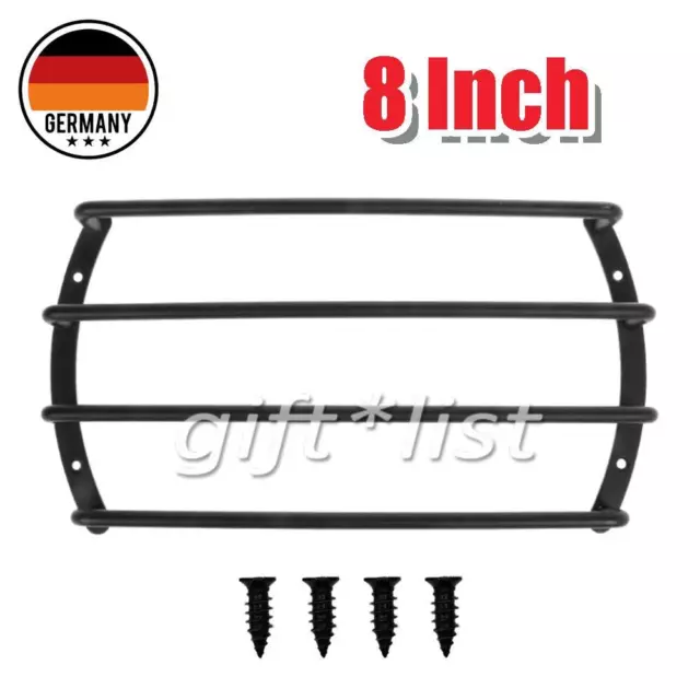 Universal Metall Auto Lautsprechergitter Subwoofer Grill Abdeckung 8 zoll