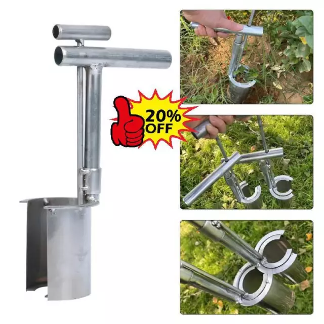 Plant and Fruit Tree Seedling Transplanter-Stainless Steel Garden-Planting-Tool