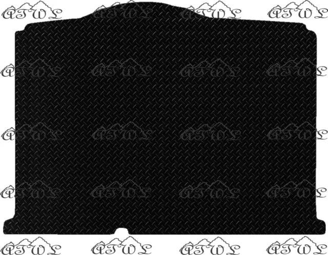 For Fiat Punto Boot 1999 To 2005 Fully Tailored Black Rubber Car Boot Liner Mat.