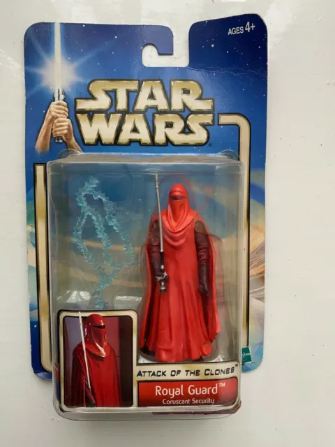 Bnib Star Wars Attack Of The Clones Collection Royal Guard Hasbro Action Figure