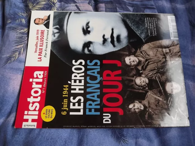 0104 Historia N°870 6 juin 1944 ; les héros français du Jour J