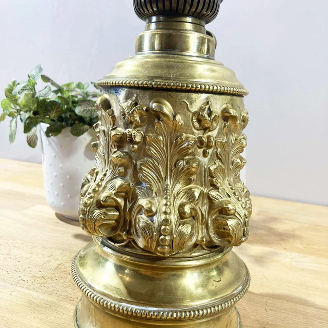 Lampe Ancienne En Verre Soufflé Et Peint Lampe Ancienne En Verre Soufflé Et Peint