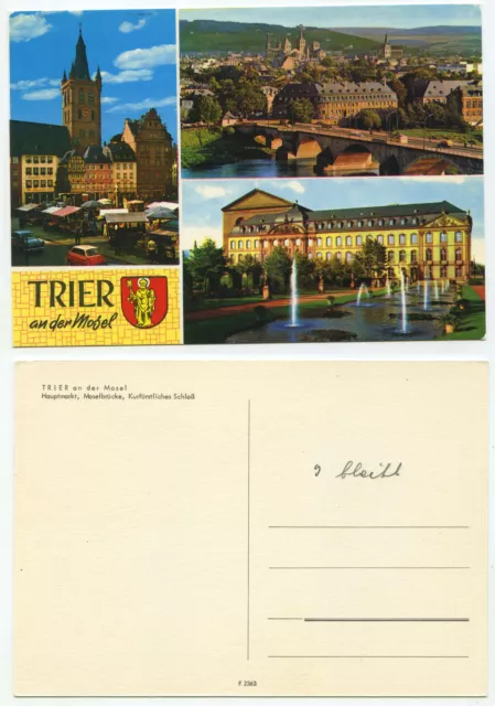 25801 - Trier an der Mosel - alte Ansichtskarte