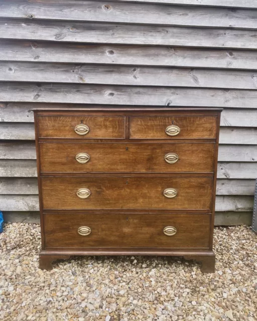 Georgian Oak chest Of Drawers