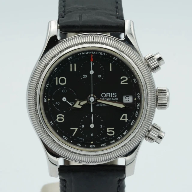 ORIS AUTOMATIC CHRONO Men s Watch 39MM Studio 7480 Pretty Wrist