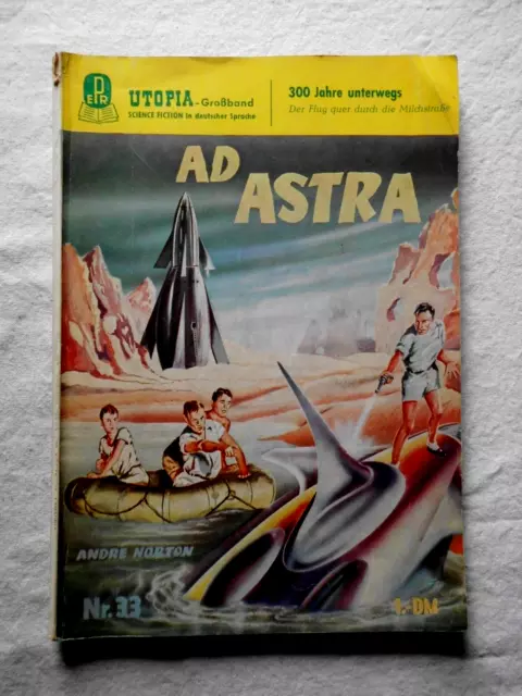 Utopia Großband Science Fiction Pabel Verlag Nr. 33 von 1955 guter Zustand