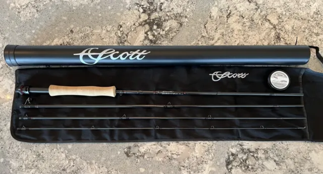 SCOTT CENTRIC FLY rod. Four piece, 9 ft, 5 wt fly rod. Only used one time!  $560.00 - PicClick