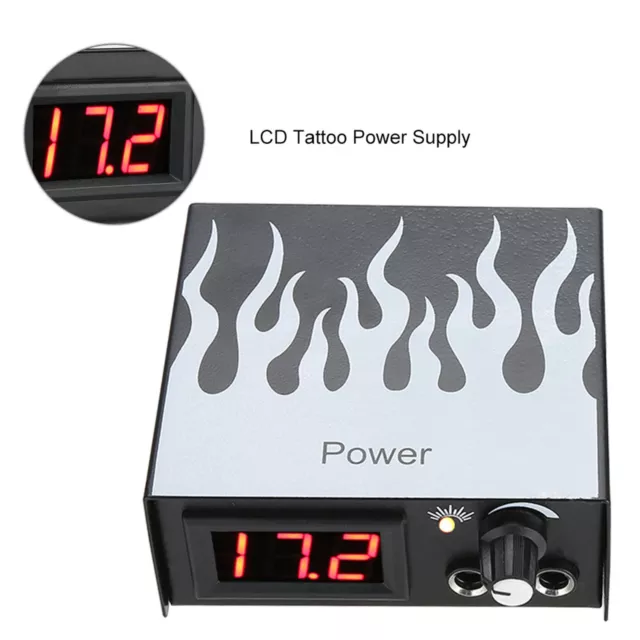 Alimentation De Tatouage LCD Numérique Pour La Machine à Tatouer 110V US Plug