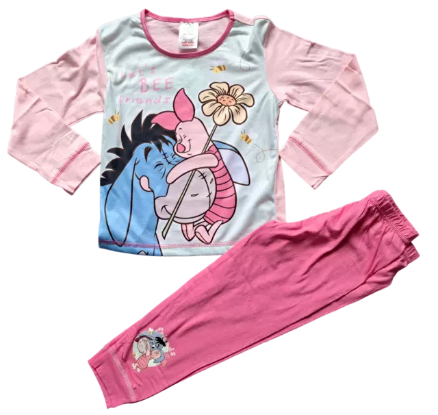 Girls Winnie The Pooh Pyjamas. Ages 18 Months To 5 Years