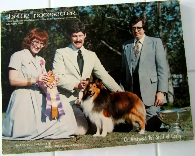 Sheltie Pacesetter July-August 1980 Issue Westwood Tuf Stuff of Coally