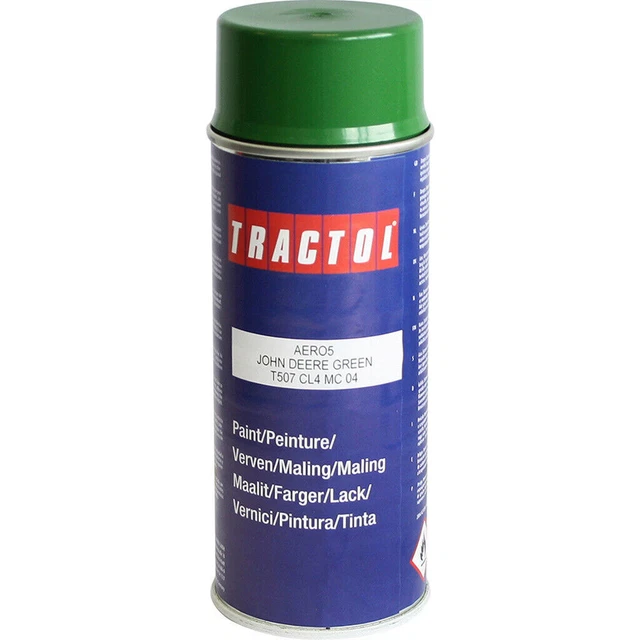 Tractol Paint 400ml Bomboletta spray John Deere Green