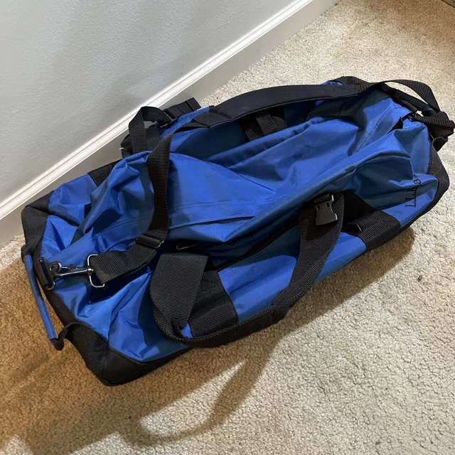 LL Bean Adventure Rolling Duffle Bag - Medium Blue
