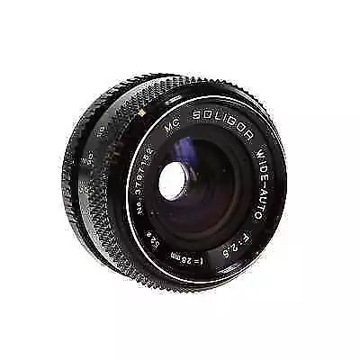 Soligor 28mm F/2.5 Wide Auto Lens For Pentax M42 Screw Mount Lens