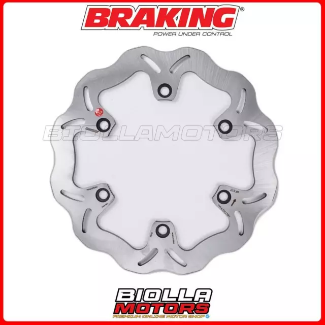 WF8117 DISCO FRENO ANTERIORE SX BRAKING HONDA SW-T 400cc 2009-2014 WAVE FISSO