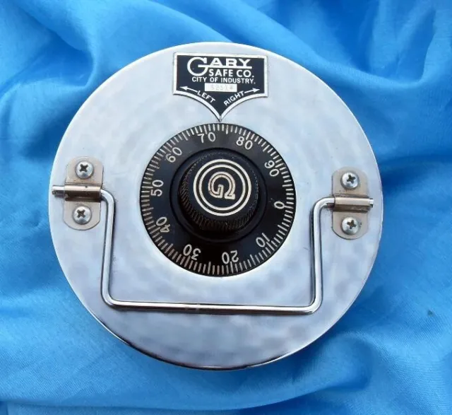 Vintage Gary Safe Lid / Head for Tubular In-Ground In-Floor Security Lock