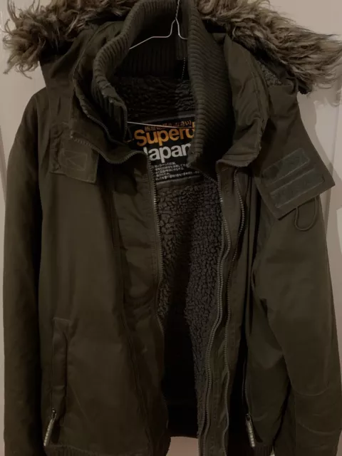 The fur hooded windbomber sales