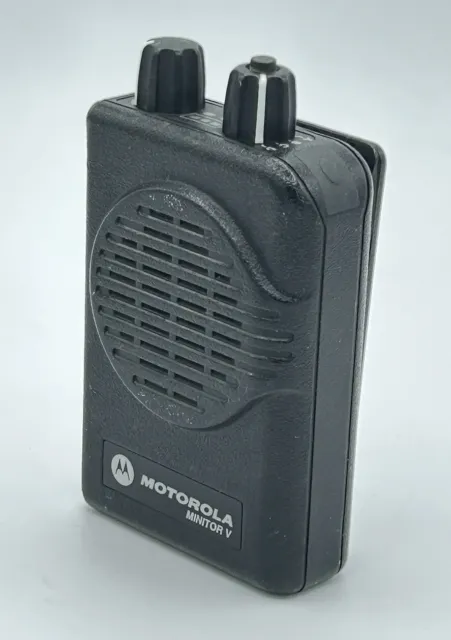 Motorola Minitor V (5) A04KMS9239BC 470-477.975 2 Ch. SV Pager UHF High Band