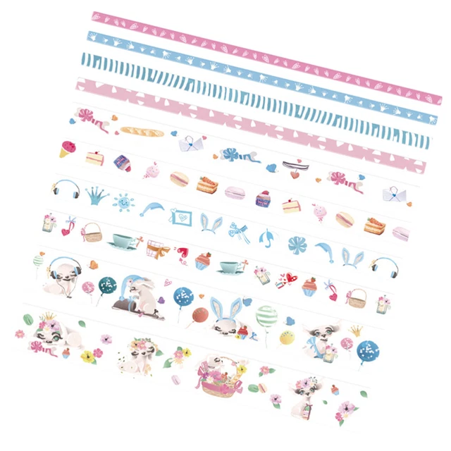 2 BOXES DECORATIVE Sticky Tape DIY Adhesive Masking Wide Washi Crafts £