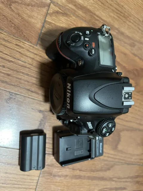 Nikon D800 36.3MP Digital SLR FX Full Frame Camera Body Black SC Clicks 77887