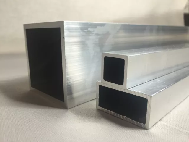 Aluminium Rechteckrohr AW-6060-100x60x3mm | L: 100mm (10cm) auf Zuschnitt Aluminium Rechteckrohr AW-6060-100x60x3mm | L: 100mm (10cm) auf Zuschnitt