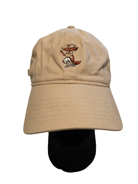 Adidas Mens One Size Strap Back Golf Golfing Embroidered Fox Logo Hat Cap