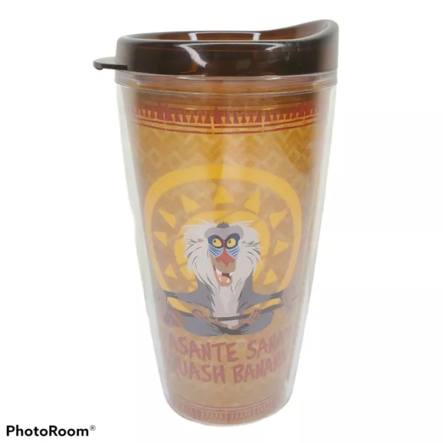 Disney Parks Lion King Rafiki 16oz Travel Tumbler Cup Mug BPA Free Double Wall