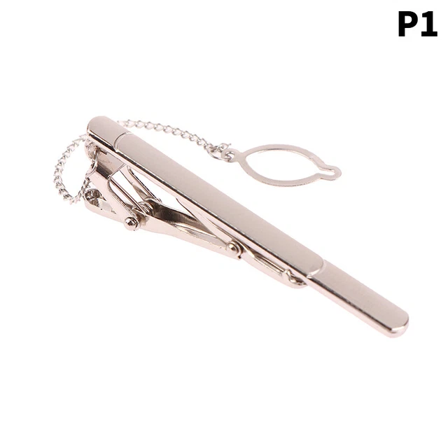1 pz cravatta colore argento clip cravatta cravatta cravatta per uomo cravatta matrimonio cravatta clip