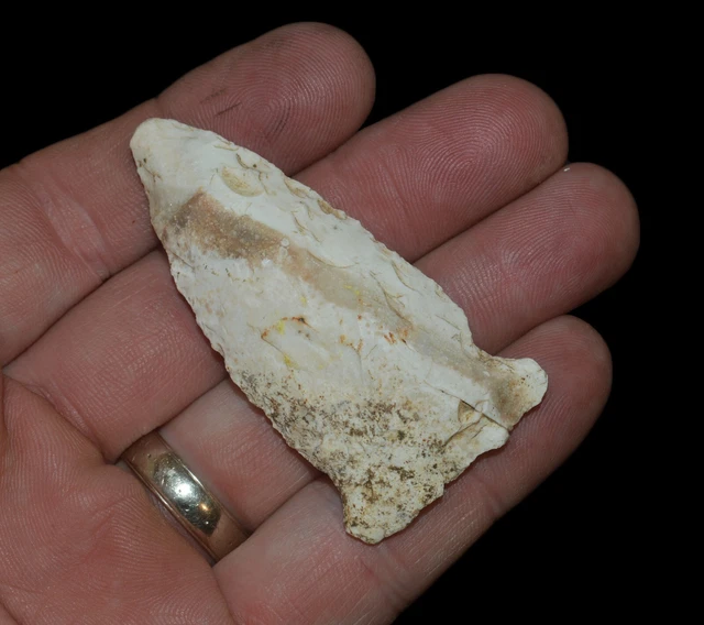 Rice Side Notch Callaway Co Missouri Indian Arrowhead Artifact Collectible Relic