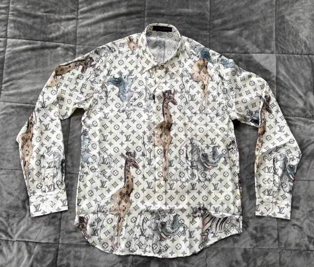 LOUIS VUITTON CHAPMAN brothers Button Up Shirt $118.34 - PicClick