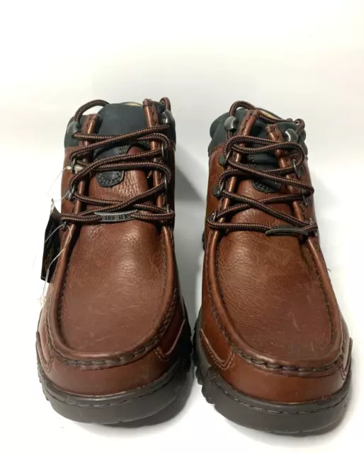Mens Clarks Active Air Goretex UK 8 Brown Leather Lace Boots Walking Hiking new