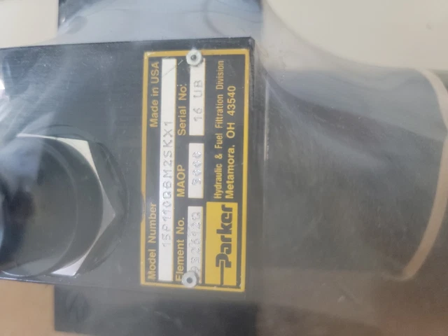 Parker 15P110QBM2SKX1 High Pressure Filter