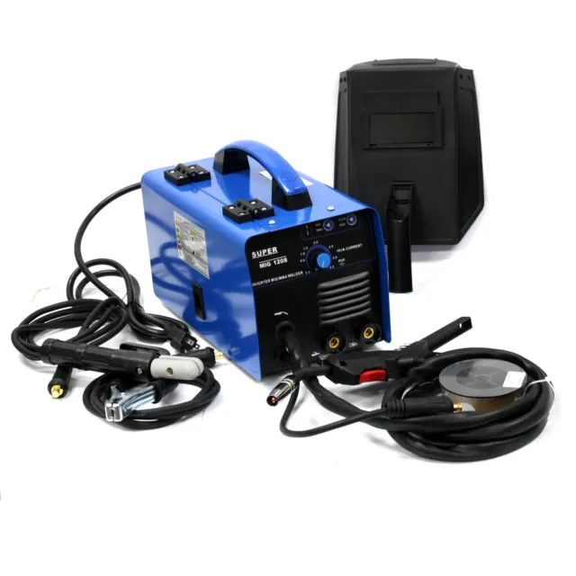 Dual Process Gas Non Gas Inverter MIG MMA Flux Welder 110V 120A Welding Machine