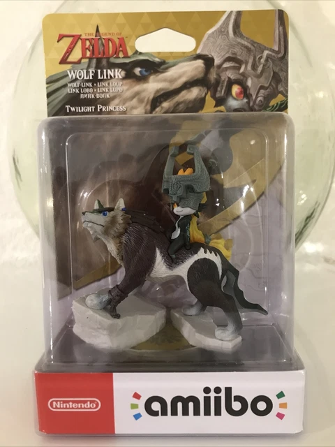 Amiibo Figurine Zelda Wolf Link - Twilight Princess Nintendo Switch Neuf En Box