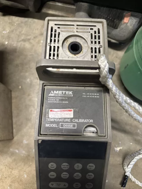 Ametek Jofra D55Se Temperature Calibrator.